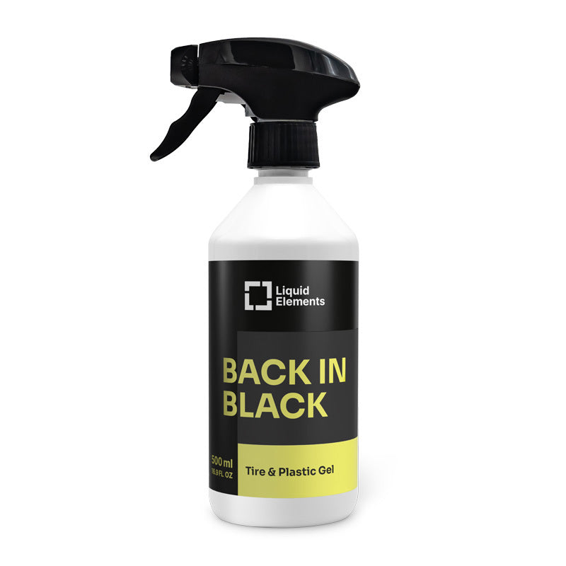 Tire & Plastic Gel "BACK IN BLACK"