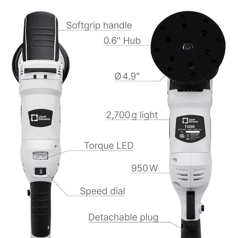 T4200 Eccentric polishing machine